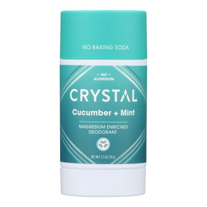 Crystal - Deodorant Stck Mag Cucu & Mint - 1 Each-2.5 Oz - Vita-Shoppe.com