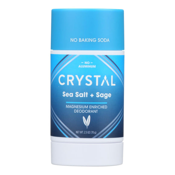 Crystal - Deodorant Stck Mag Sea Salt & Sge - 1 Each-2.5 Oz - Vita-Shoppe.com