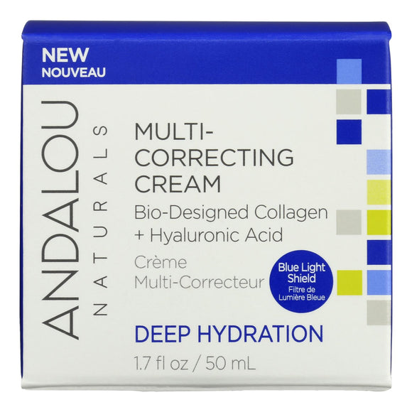 Andalou Naturals - Cream Dp Hyd Mlt Crrcting - 1 Each-1.7 Fz - Vita-Shoppe.com