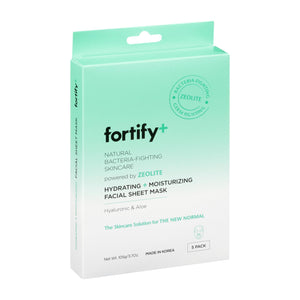 Fortify+ - Mask Sheet Hydrt Moist - 1 Each 1-5 Ct - Vita-Shoppe.com