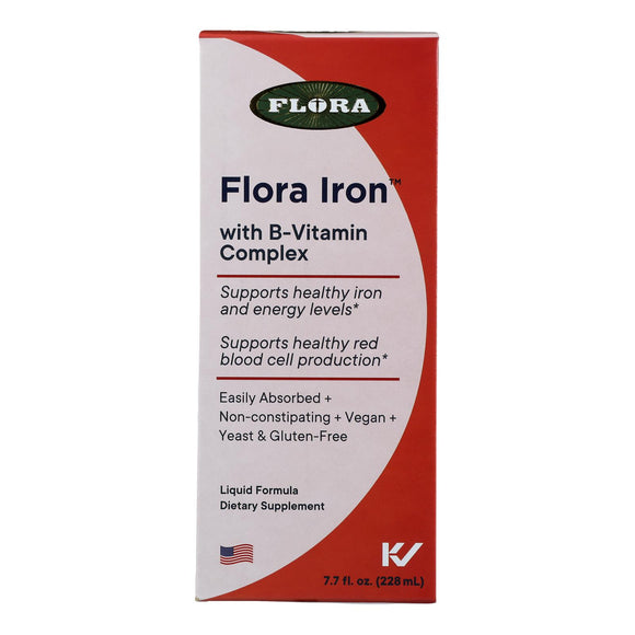 Flora - Iron Herb Liquid - 1 Each-7.7 Oz - Vita-Shoppe.com