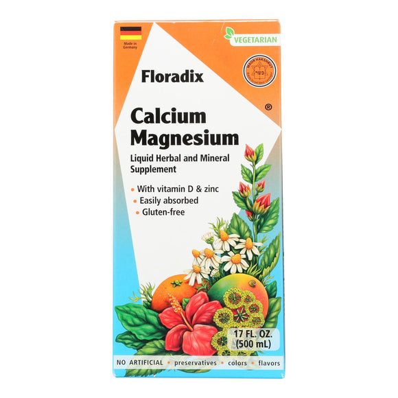 Floradix - Calcium Magnesium Liquid - 1 Each 1-17 Fz - Vita-Shoppe.com