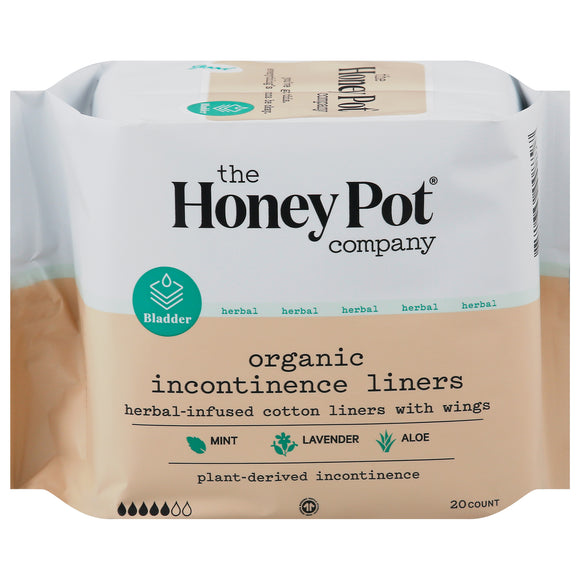 The Honey Pot - Pntylnr Incont Herbal - 1 Each-20 Ct - Vita-Shoppe.com