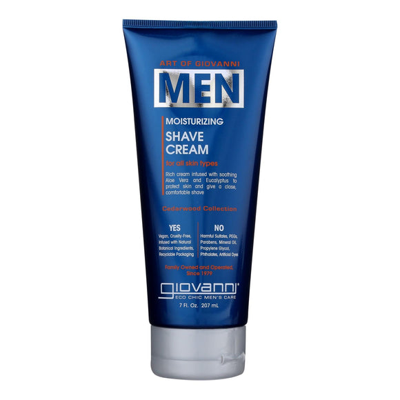 Giovanni Hair Care Products - Shv Cream Mstrzng Men Cdrwd - 1 Each-7 Oz - Vita-Shoppe.com