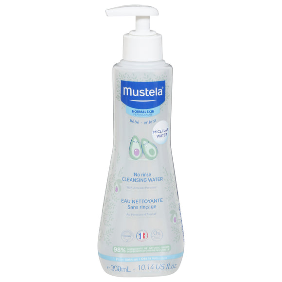 Mustela - Cleansing Water No Rinse - 1 Each -10.14 Fz - Vita-Shoppe.com