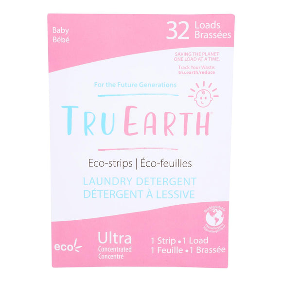 Tru Earth - Detergent Baby Eco Strip - Case Of 12-32 Ct - Vita-Shoppe.com