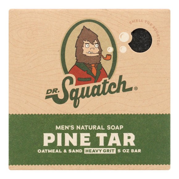 Doctor Squatch - Bar Soap Men's Pine Tar - 1 Each-5 Ounces - Vita-Shoppe.com