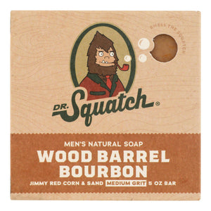 Doctor Squatch - Bar Soap Men Wood Barrel Bourbon - 1 Each-5 Ounces - Vita-Shoppe.com