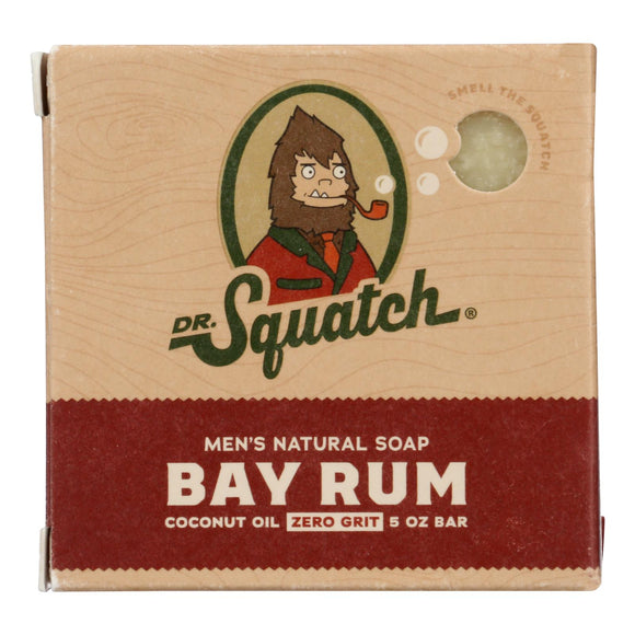 Doctor Squatch - Bar Soap Men's Bay Rum - 1 Each-5 Ounces - Vita-Shoppe.com