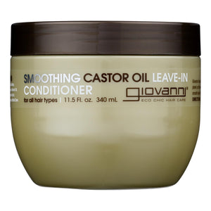 Giovanni Hair Care Products - Conditioner Leave In Caster Oil - 1 Each-11.5 Fz - Vita-Shoppe.com