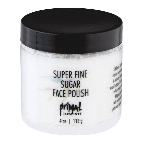 Primal Elements - Face Polish Fine Sugar - Case Of 6-4 Oz - Vita-Shoppe.com