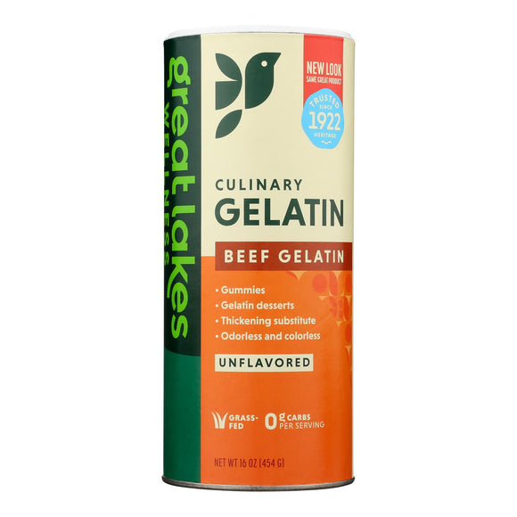 Great Lakes Wellness - Gelatin Beef - 1 Each-16 Oz - Vita-Shoppe.com