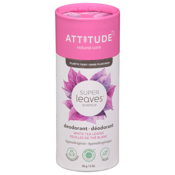 Attitude - Deodorant Spr/lv Wht/tea - 1 Each-3 Oz - Vita-Shoppe.com