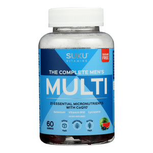 Suku Vitamins - Gummy Complete Mens Multi - 1 Each-60 Ct - Vita-Shoppe.com