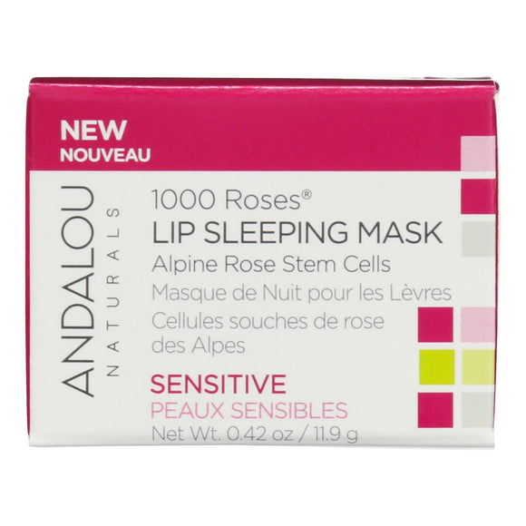 Andalou Naturals - Sleep Mask Lip Sensitive - 1 Each-.42 Fz - Vita-Shoppe.com