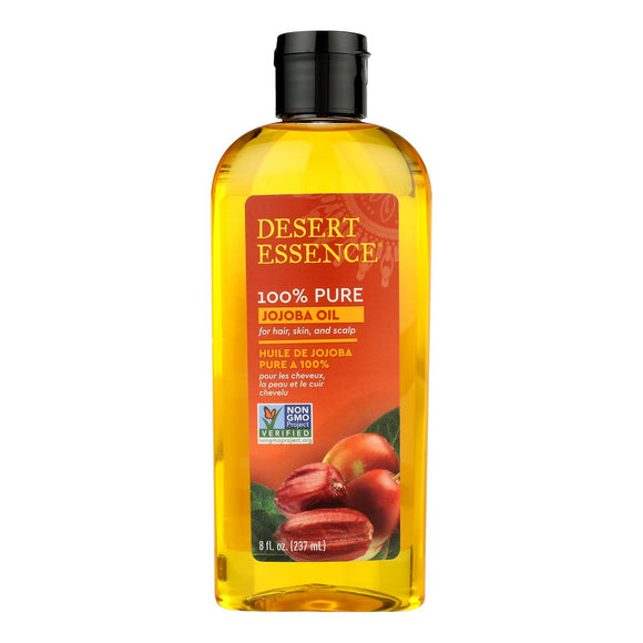 Desert Essence - Jojoba Oil 100% Pure - 1 Each-8 Fz - Vita-Shoppe.com