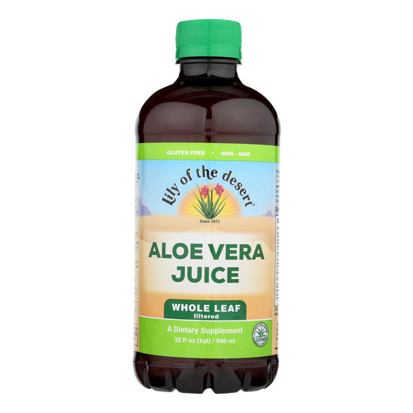 Lily Of The Desert - Aloe Vra Juice Whole Leaf - 1 Each -32 Fz - Vita-Shoppe.com