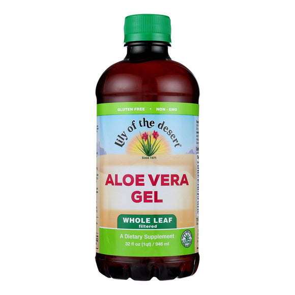 Lily Of The Desert - Aloe Vera Gel Whole Leaf - 1 Each -32 Fz - Vita-Shoppe.com