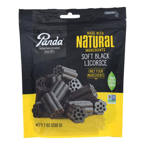 Panda Licorice - Licorice Chew Natural Bag - Case Of 8-7 Oz - Vita-Shoppe.com