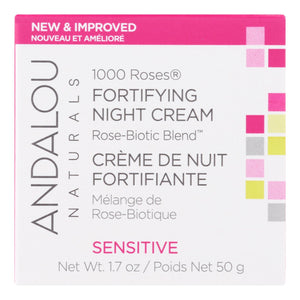 Andalou Naturals - Face Cream Night Fortifying - 1 Each-1.7 Ounces - Vita-Shoppe.com