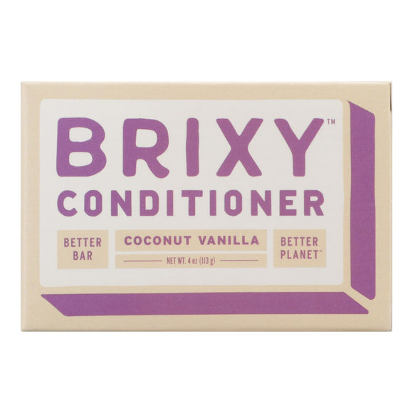 Brixy - Conditioner Bar Coconut Vanilla - 1 Each -4 Oz - Vita-Shoppe.com