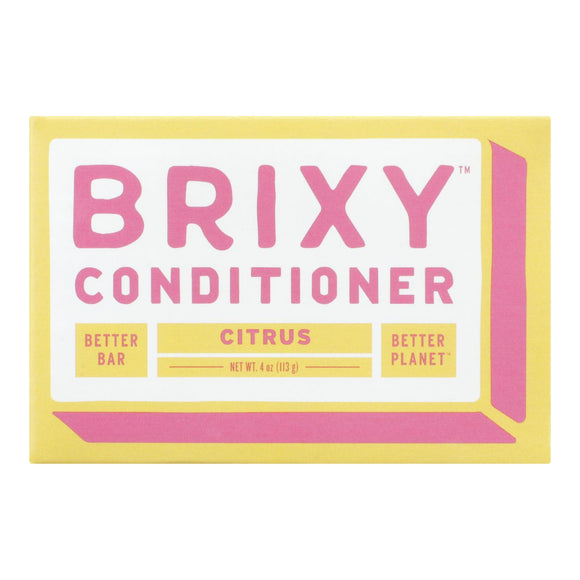 Brixy - Conditioner Bar Citrus - 1 Each -4 Oz - Vita-Shoppe.com