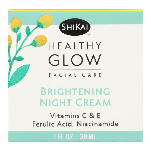 Shikai Products - Night Cream Brightening - 1 Each-1 Fz - Vita-Shoppe.com