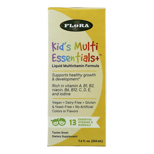 Flora - Mltivtmn Kids Essntl Liquid - 1 Each-7.6 Fz - Vita-Shoppe.com