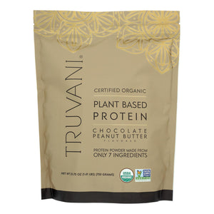 Truvani - Protein Powder Peanut Butter Chocolate - 1 Each-25.75 Oz - Vita-Shoppe.com