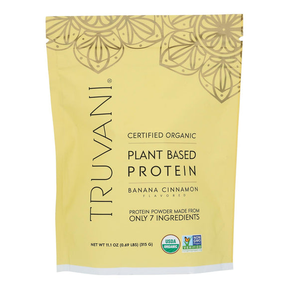 Truvani - Protein Powder Ban Cinnamon - 1 Each-11.1 Oz - Vita-Shoppe.com