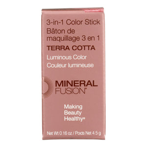 Mineral Fusion - Color Stk 3-in-1 Tra Ctta - 1 Each-.16 Oz - Vita-Shoppe.com