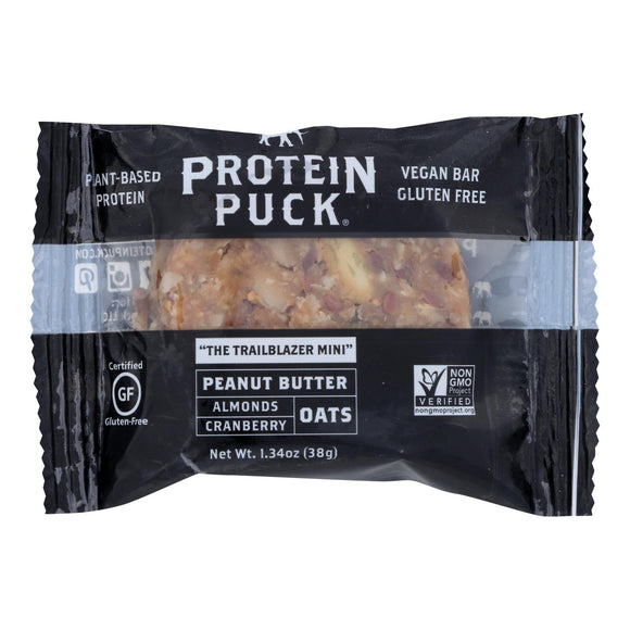 Protein Puck - Bar Wndrlst Peanut Butter Cranberry - Case Of 12-1.34 Oz - Vita-Shoppe.com