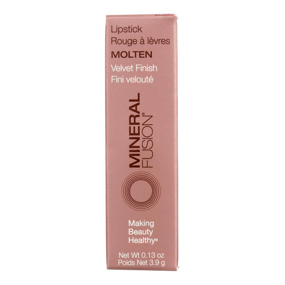 Mineral Fusion - Lipstick Molten - 1 Each-.137 - Vita-Shoppe.com