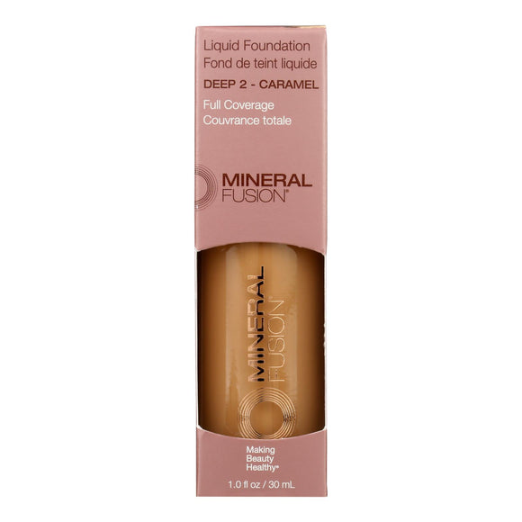 Mineral Fusion - Mkup Liquid Foundation Deep2 - 1 Each-1 Fz - Vita-Shoppe.com