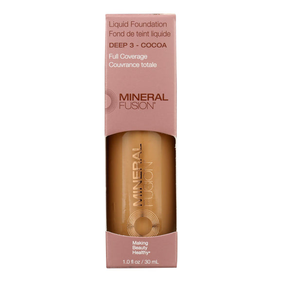 Mineral Fusion - Mkup Liquid Foundation Deep3 - 1 Each-1 Fz - Vita-Shoppe.com