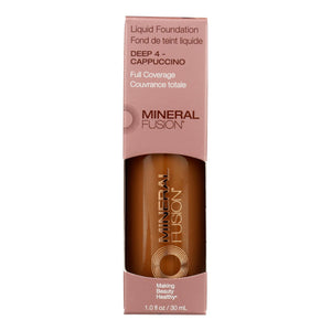 Mineral Fusion - Mkup Liquid Foundation Deep4 - 1 Each-1 Fz - Vita-Shoppe.com