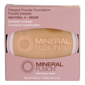 Mineral Fusion - Mkup Pressed Base Ntrl 4 - 1 Each-.32 Oz - Vita-Shoppe.com