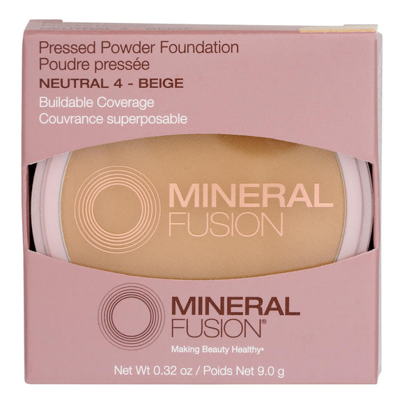 Mineral Fusion - Mkup Pressed Base Ntrl 4 - 1 Each-.32 Oz - Vita-Shoppe.com