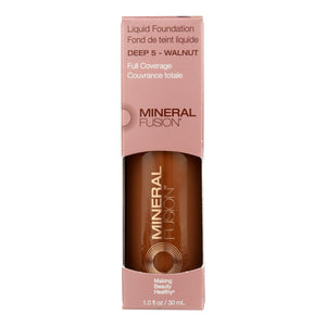 Mineral Fusion - Mkup Liquid Foundation Deep5 - 1 Each-1 Fz - Vita-Shoppe.com