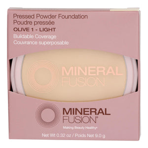 Mineral Fusion - Mkup Pressed Base Olive 1 - 1 Each-.32 Oz - Vita-Shoppe.com