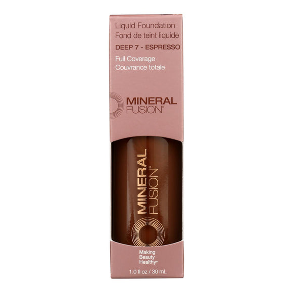 Mineral Fusion - Mkup Liquid Foundation Deep7 - 1 Each-1 Fz - Vita-Shoppe.com