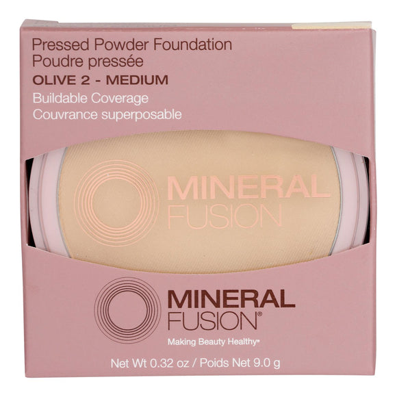 Mineral Fusion - Mkup Pressed Base Olive 2 - 1 Each-.32 Oz - Vita-Shoppe.com