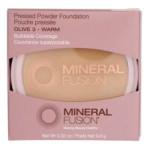 Mineral Fusion - Mkup Pressed Base Olive 3 - 1 Each-.32 Oz - Vita-Shoppe.com