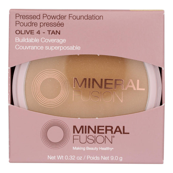 Mineral Fusion - Mkup Pressed Base Olive 4 - 1 Each-.32 Oz - Vita-Shoppe.com