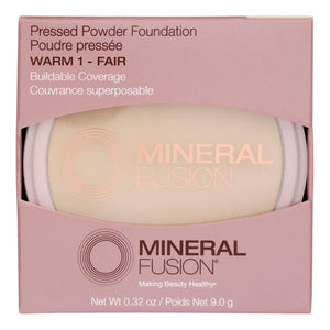 Mineral Fusion - Mkup Pressed Base Warm 1 - 1 Each-.32 Oz - Vita-Shoppe.com