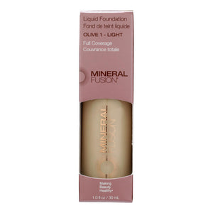 Mineral Fusion - Mkup Liquid Foundtn Olive 1 - 1 Each-1 Fz - Vita-Shoppe.com