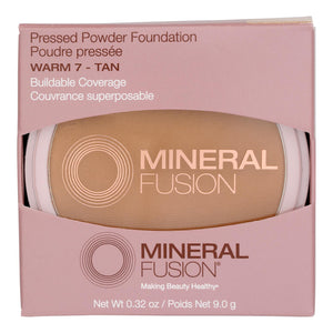 Mineral Fusion - Mkup Pressed Base Warm 7 - 1 Each-.32 Oz - Vita-Shoppe.com