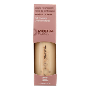 Mineral Fusion - Mkup Liquid Foundation Warm1 - 1 Each-1 Fz - Vita-Shoppe.com