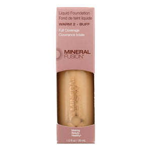 Mineral Fusion - Mkup Liquid Foundation Warm2 - 1 Each-1 Fz - Vita-Shoppe.com