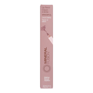 Mineral Fusion - Mkup Lip Pencil Graceful - 1 Each-.04 Oz - Vita-Shoppe.com